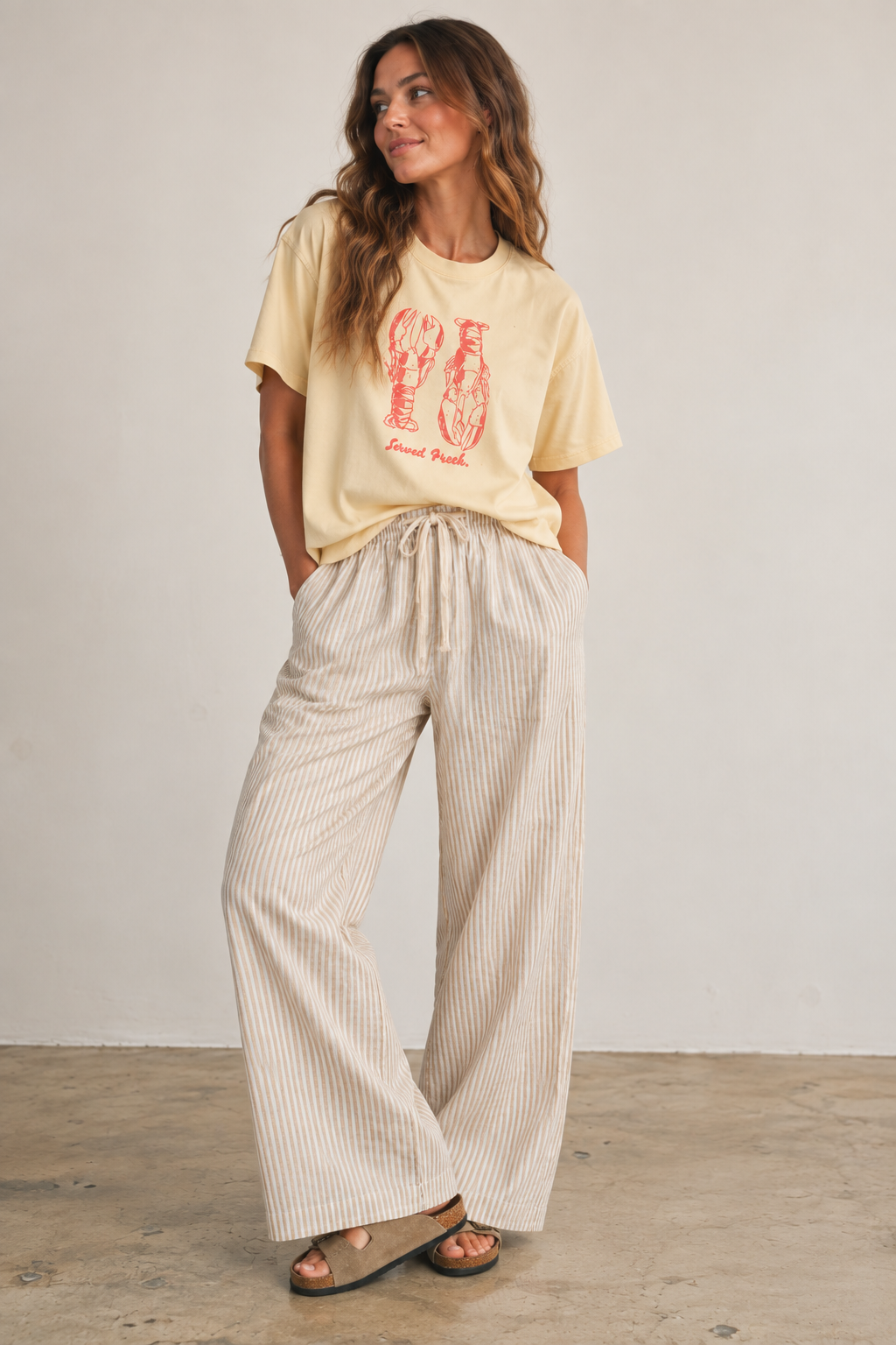 The Casual Stripe Pant
