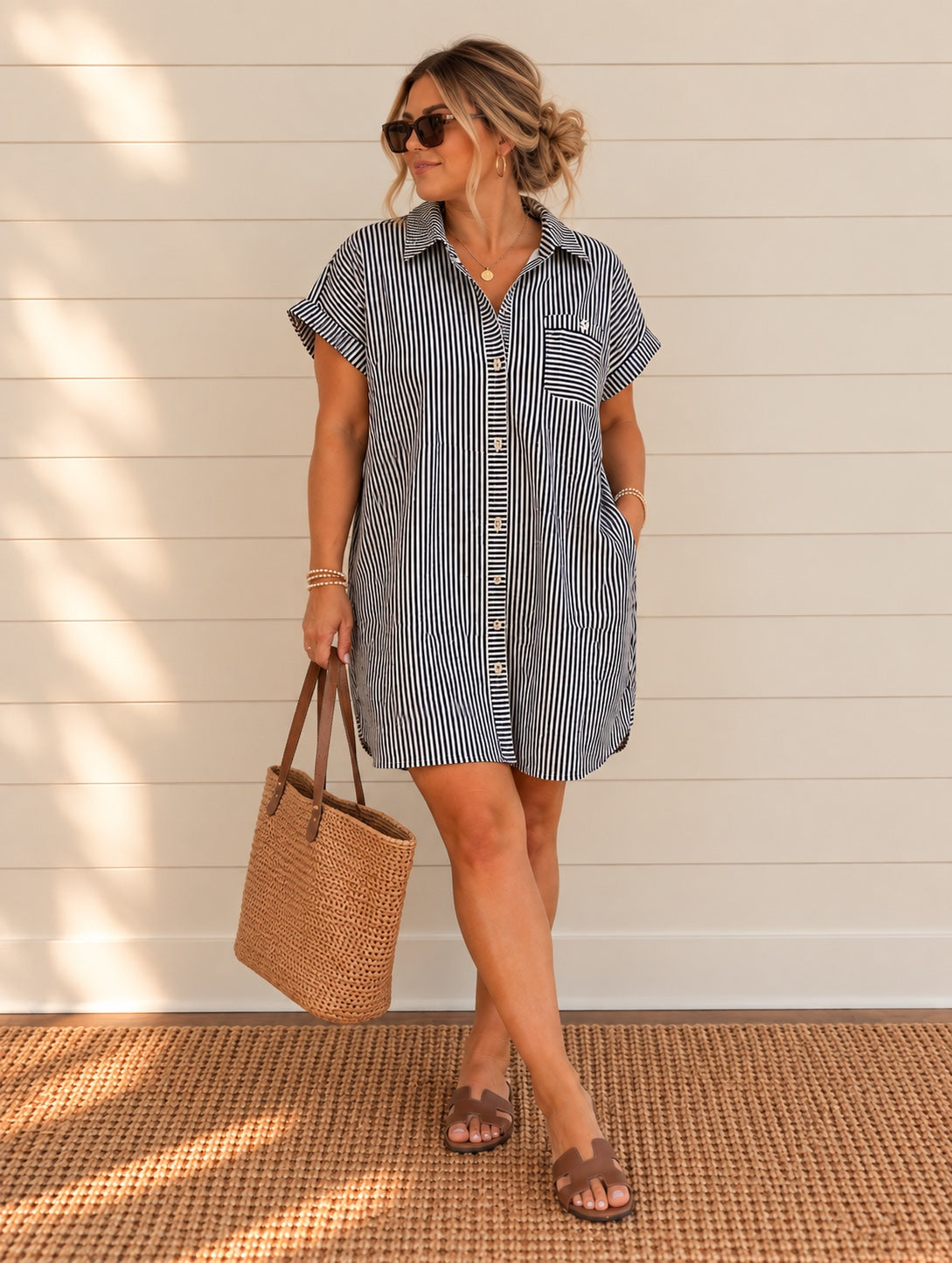 Stripe Dress | Vineyard Vines | Size 14