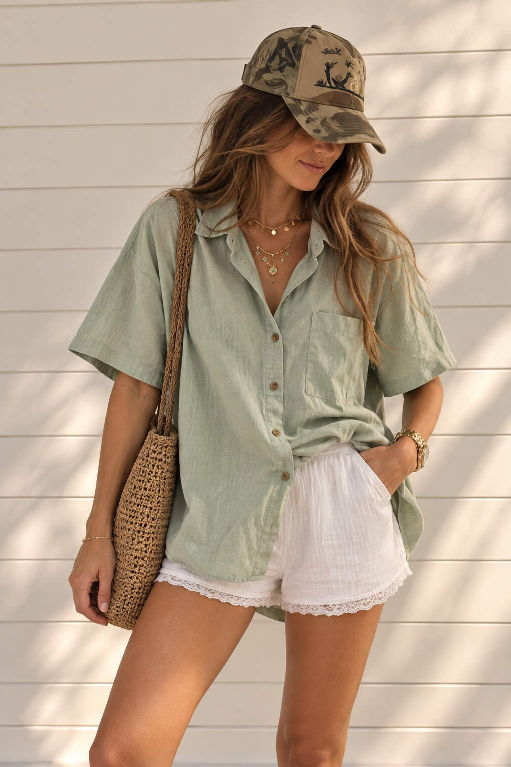 Coastal Button Down | XXL