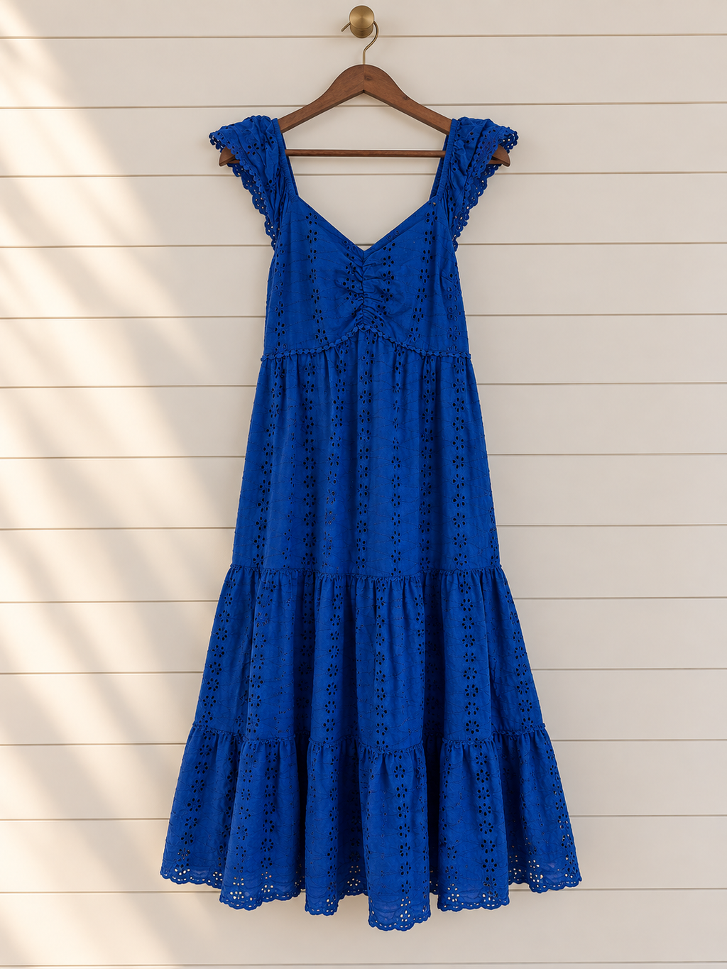 Eyelet Midi Dress | Jopana | Small